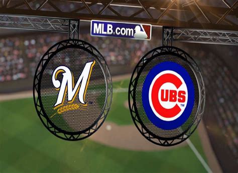 Cubs host the Brewers in the season opener